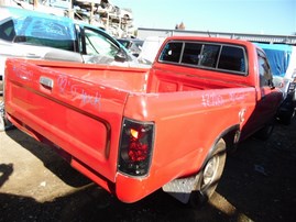 1992 Toyota Truck Red Standard Cab 2.4L AT 2WD #Z22101